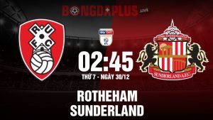 Rotheham vs Sunderland